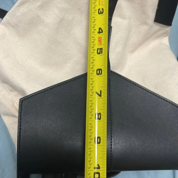 Deux Lux Demi Backpack - canvas and black faux leather. Excellent condition. - Picture 3 of 5